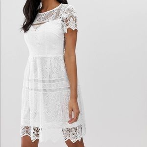 Liquorish crochet lace dress